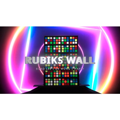 RUBIKS WALL Complete Set by Bond Lee (Retail: $475.00)