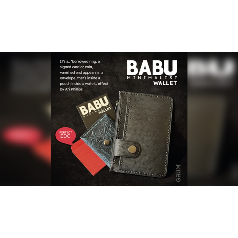BABU Wallet Minimal by GRUM (Retail: $210.00)