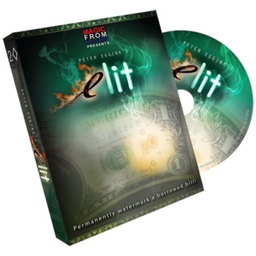 eLit (DVD and Gimmick) by Peter Eggink (Retail: $35.00)