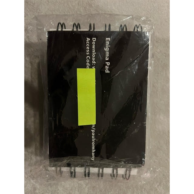 Enigma Pad (bonus 3 pack) by Paul Romhany