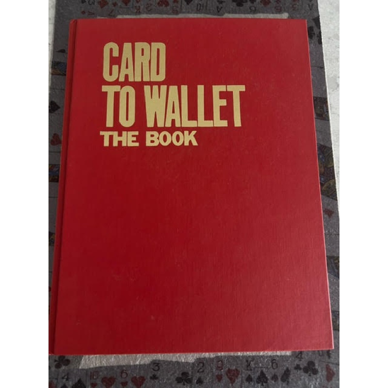 Card To Wallet Book by Jerry Mentzer