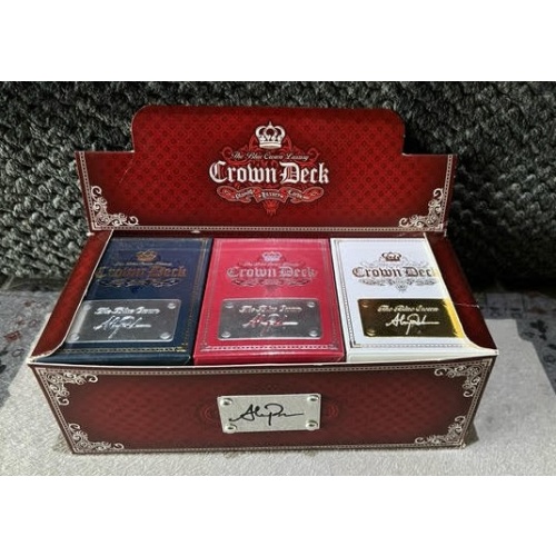 Crown Deck Luxury Edition Blue, Red and White  (RARE)