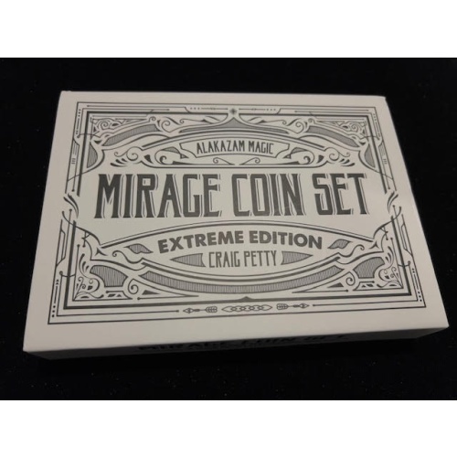 The Mirage Coin Set Extreme by Craig Petty (Half Dollar (.50 cent) size coin)